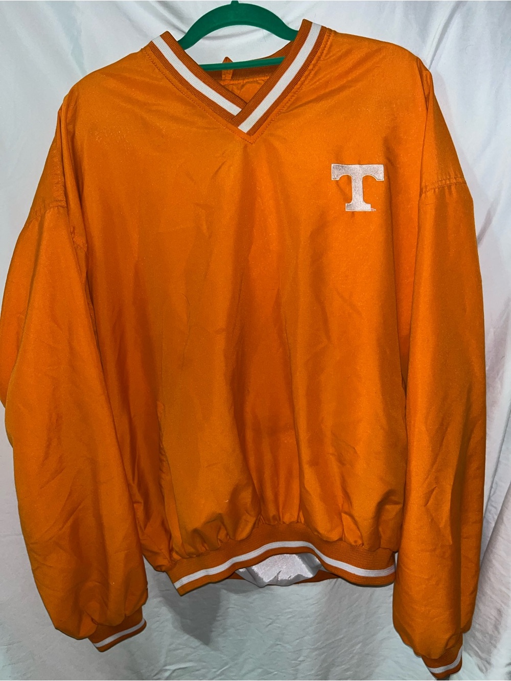 Vintage Planet Athletics Tennessee Volunteers Pullover Jacket Orange Vols XL 25"